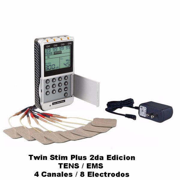 Electro-estimulador Twin Stim Plus TENS Y EMS en México – FisioTENS México.