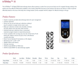 Electroestimulador portatil InTENSity 10 Corrientes TENS