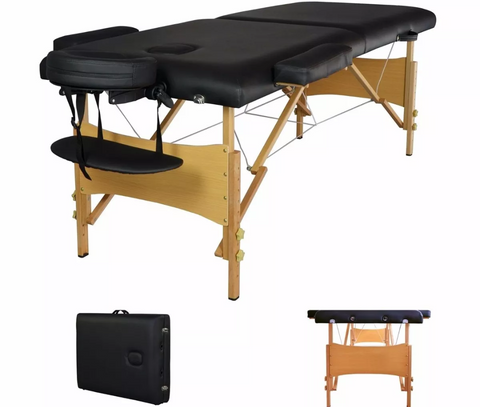 Cama de masajes portátil para fisioterapeutas, quiroprácticos, spas, clínicas.