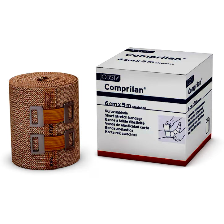 Comprilan Venda de compresión de tracción corta.