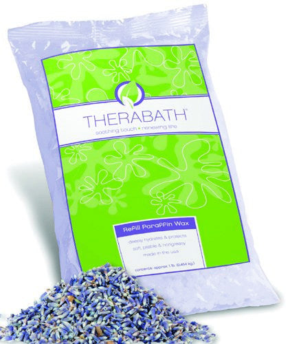 Refil de parafina marca Therabath de 1 lb en varios aromas. Enviamos a Mexico.